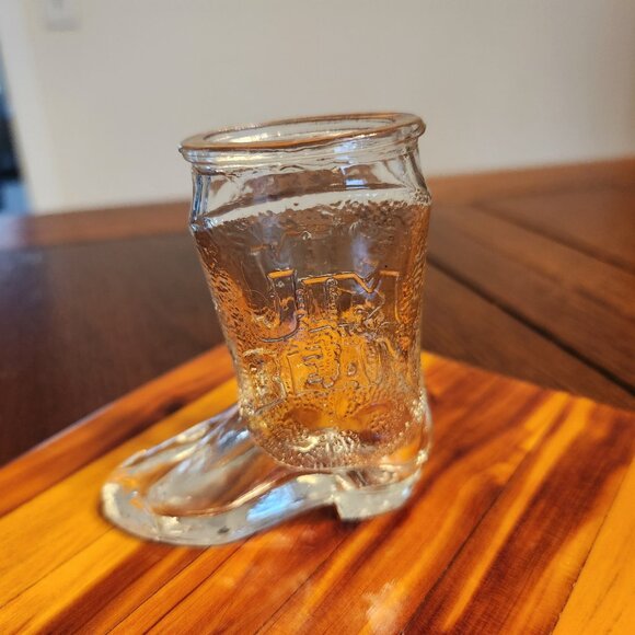 Jim Beam Boot Shot Glass DISCOUNTED SHIPPING - Picture 7 of 7